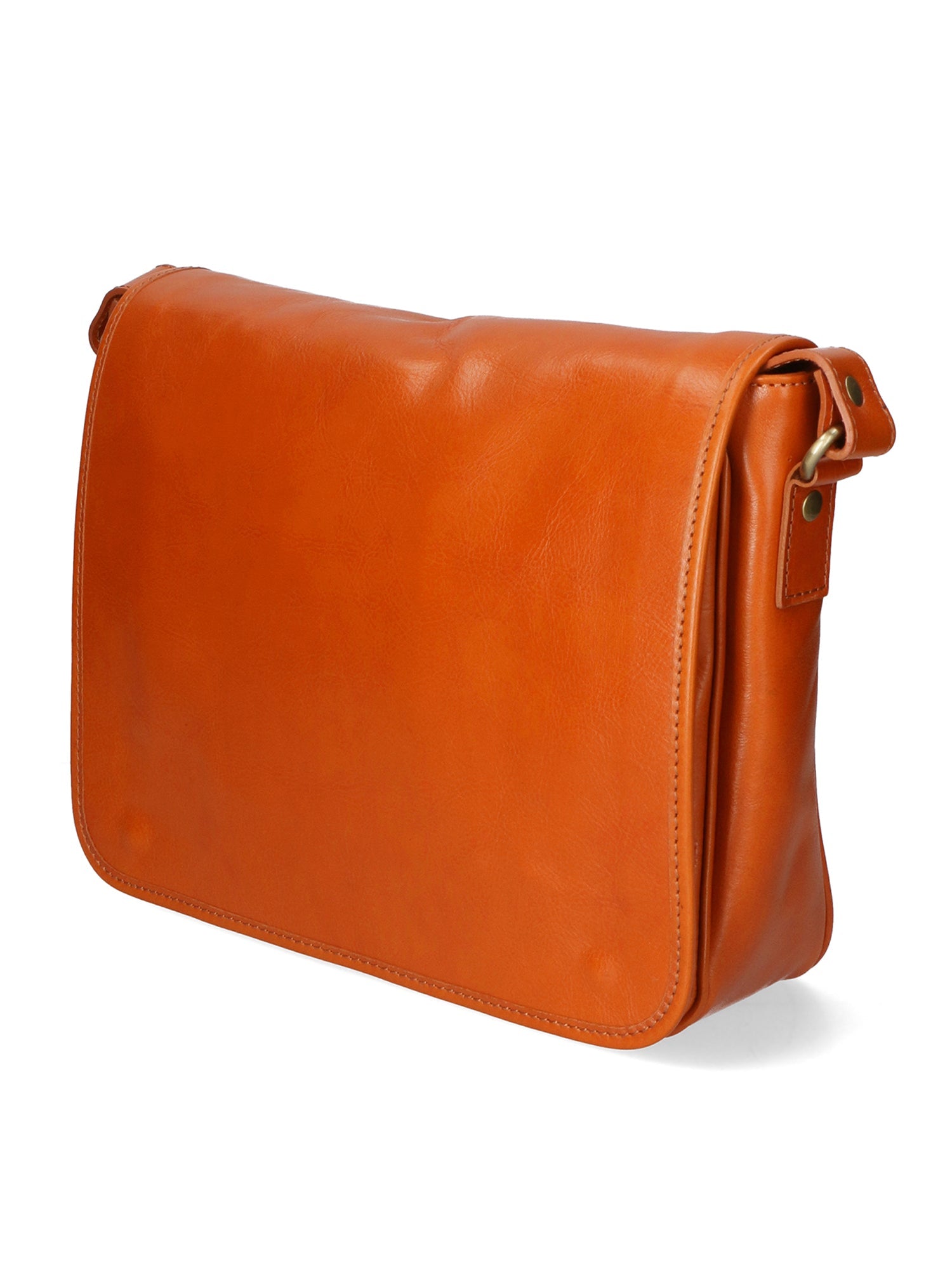 Fiammetta Borsa a mano da donna Vera pelle 9110-CUOIO COGNAC Chiara Ferretti