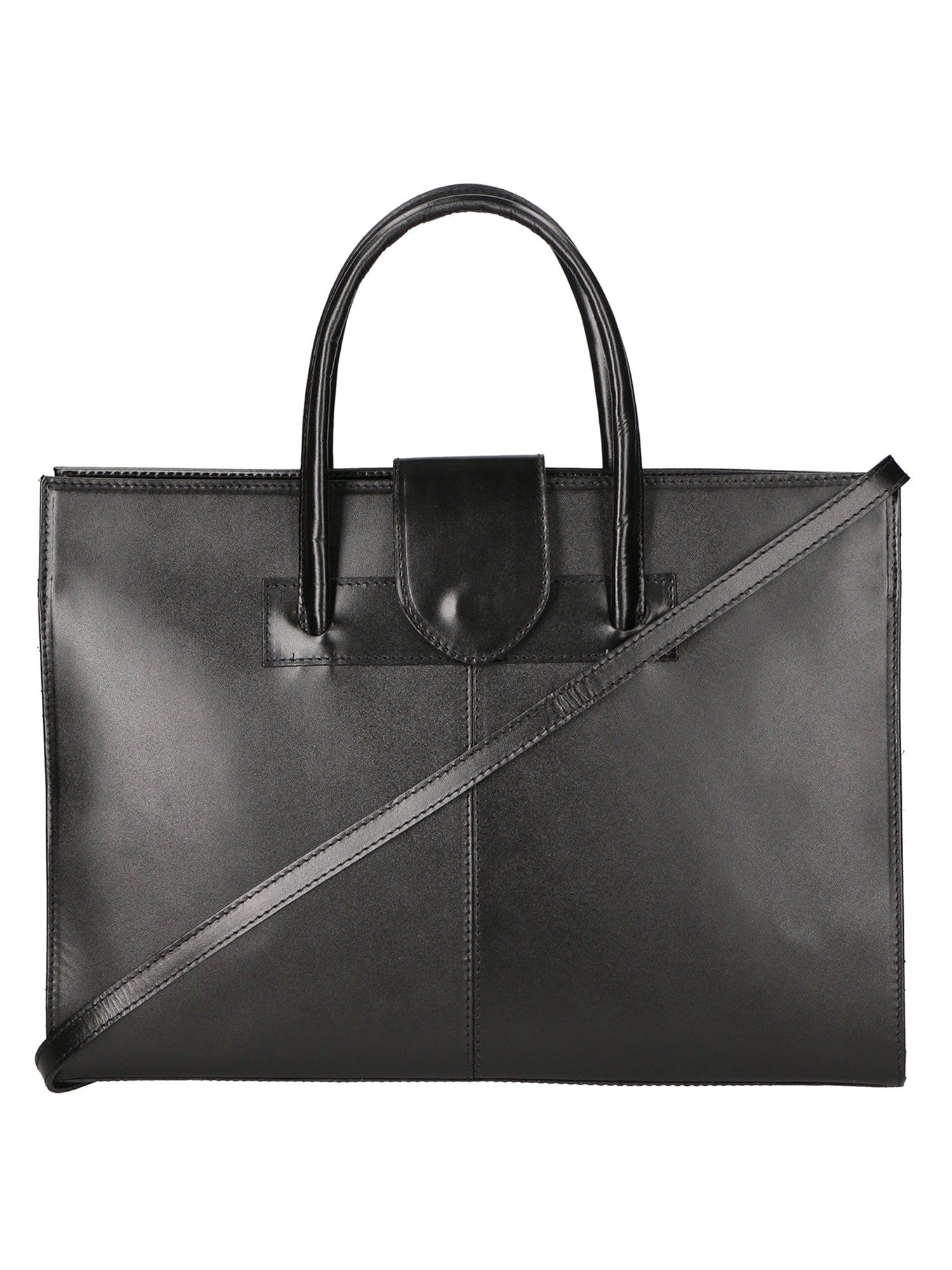 Evelina Borsa a mano da donna 100% pelle 9025-NERO Chiara Ferretti