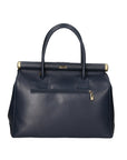 Federica Borsa a mano da donna Vera pelle 9106-BLU DARK BLUE Chiara Ferretti
