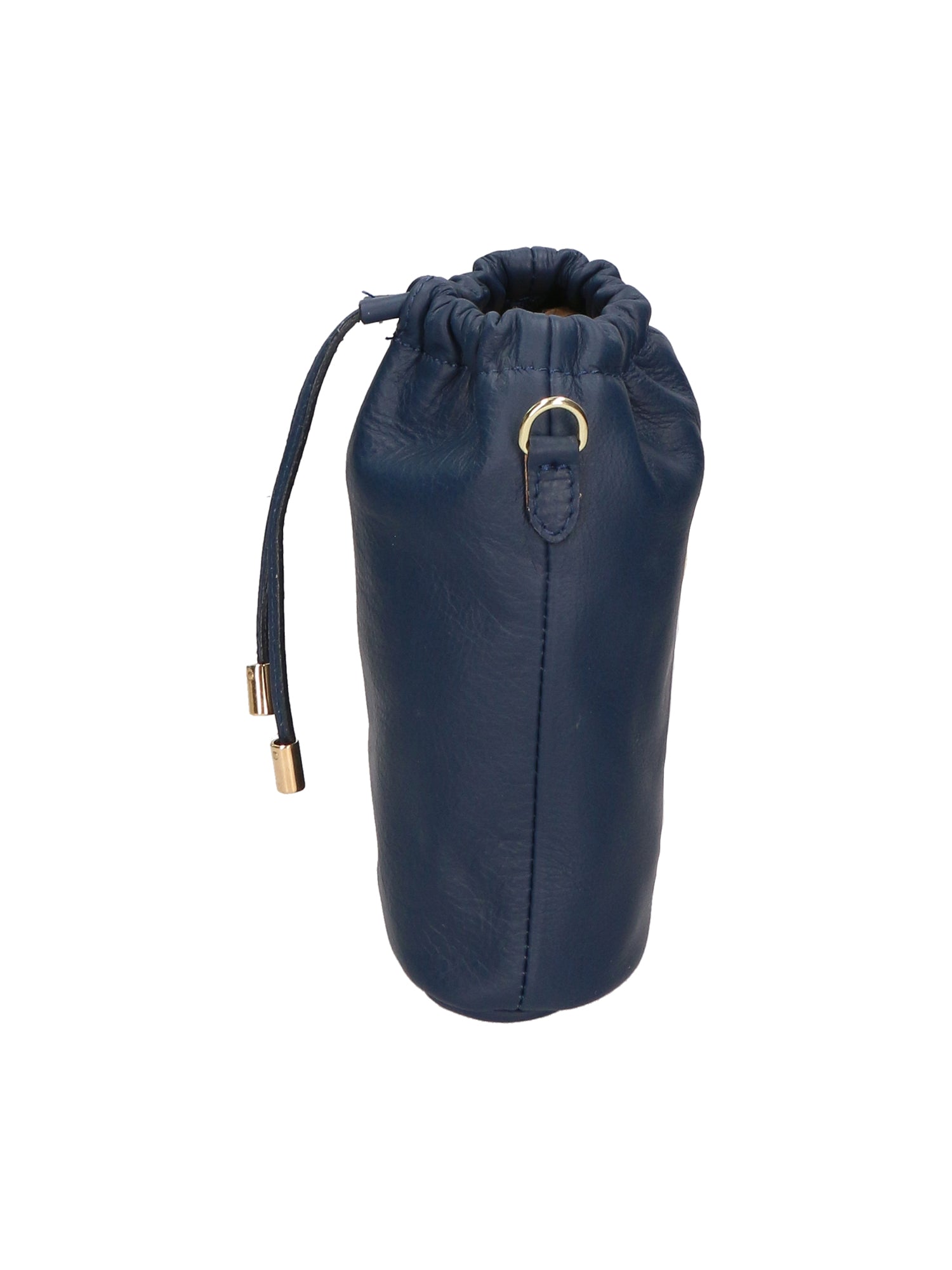 Angela Borsa a sacca da donna Vera pelle 05412-S24 BLU JEANS Chiara Ferretti