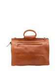 Borsa da viaggio unisex in vera pelle 100% cotone 4563-MIELE Alessia Firenze