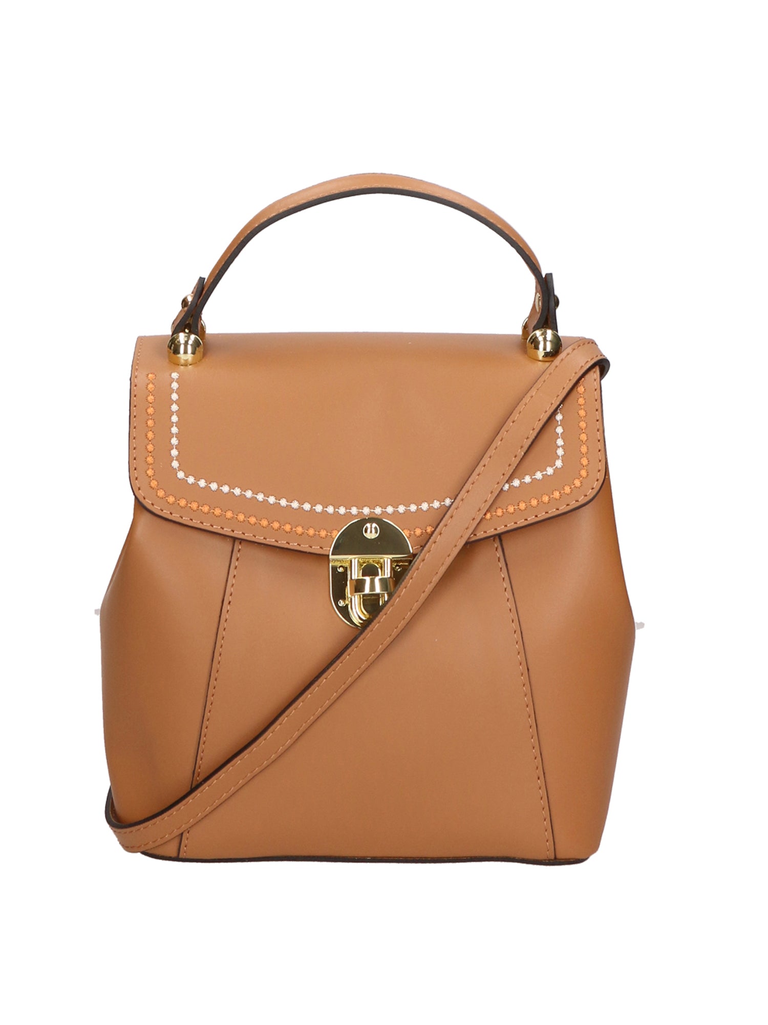 Giuditta Borsa a mano da donna 100% pelle 05937-L125 CUOIO Chiara Ferretti