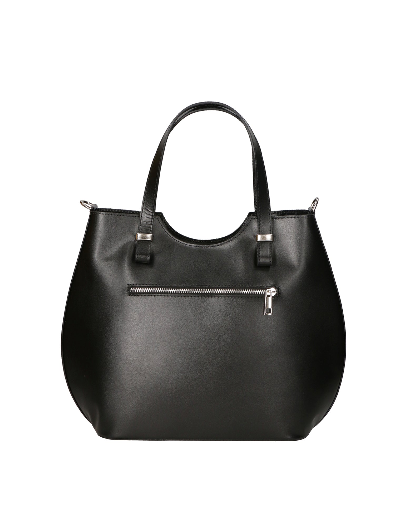 Egle Borsa a mano da donna Vera pelle 80046-NERO Chiara Ferretti