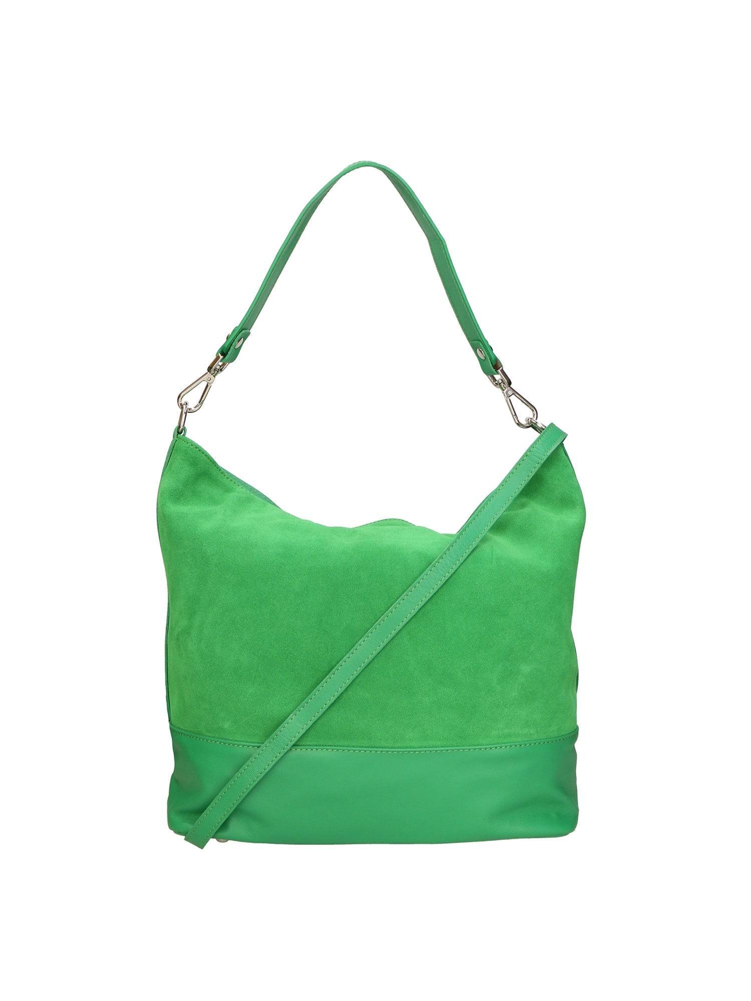 Graziana Borsa a spalla da donna Vera pelle 05960-35 VERDE 47 VERDE MENTA Chiara Ferretti