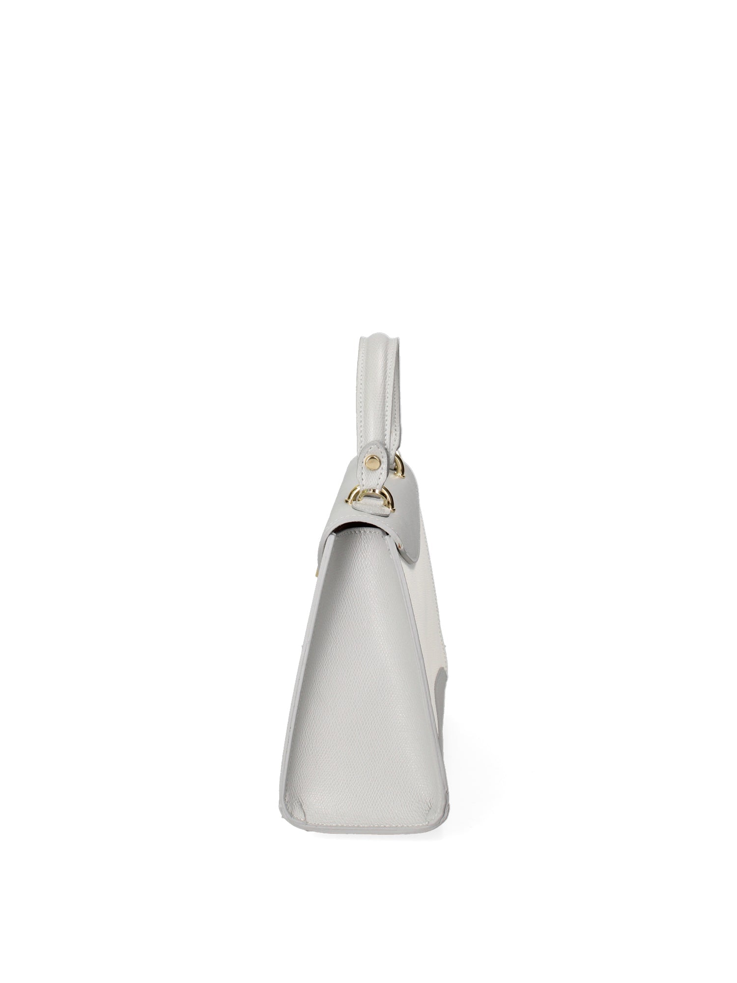 Auriga Chic Borsa a mano da donna Vera pelle 8924-BIANCO+GRIGIO Chiara Ferretti