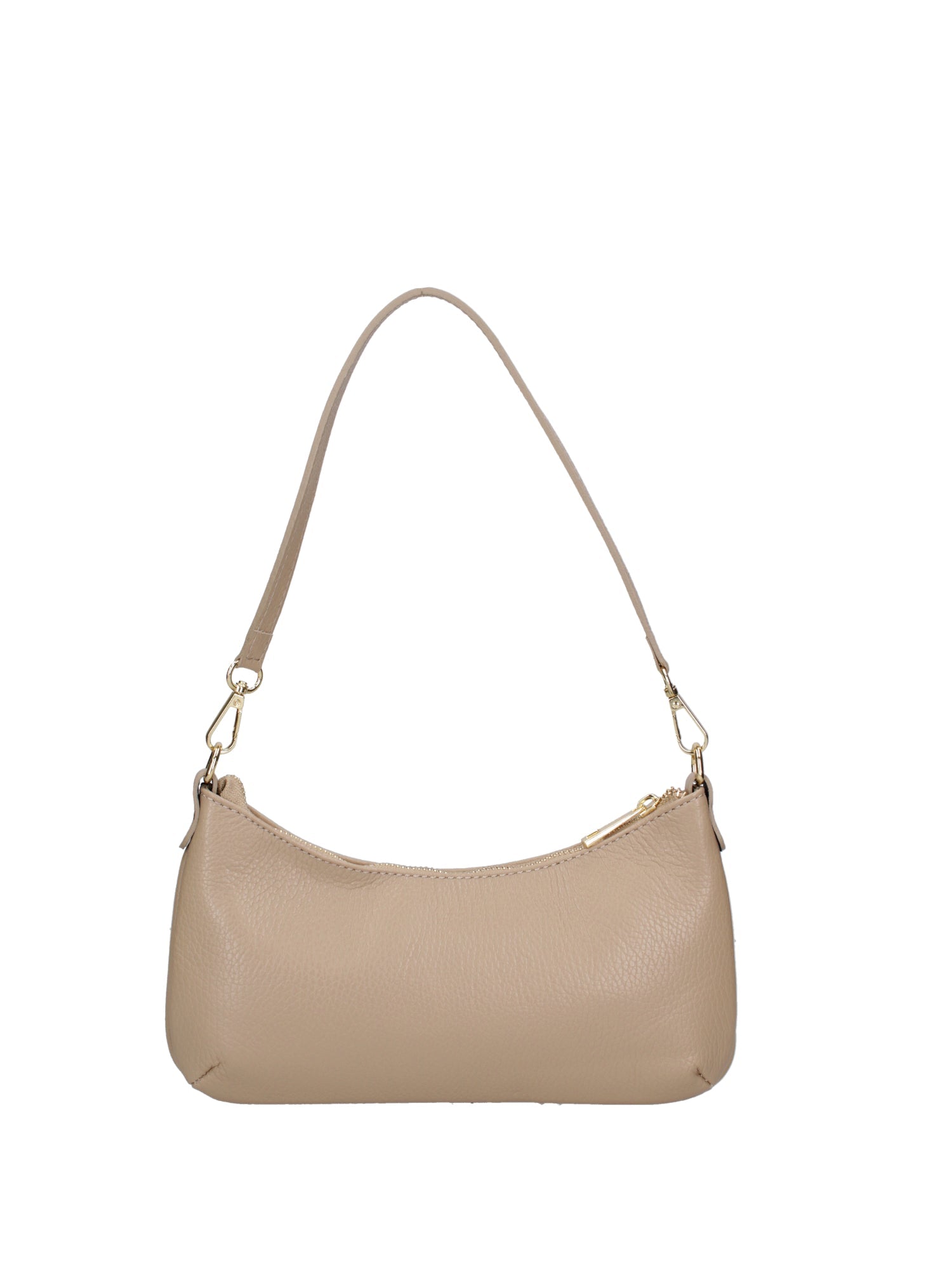 Borsa a spalla da donna In Vera pelle Made in Italy 27x14x3 cm