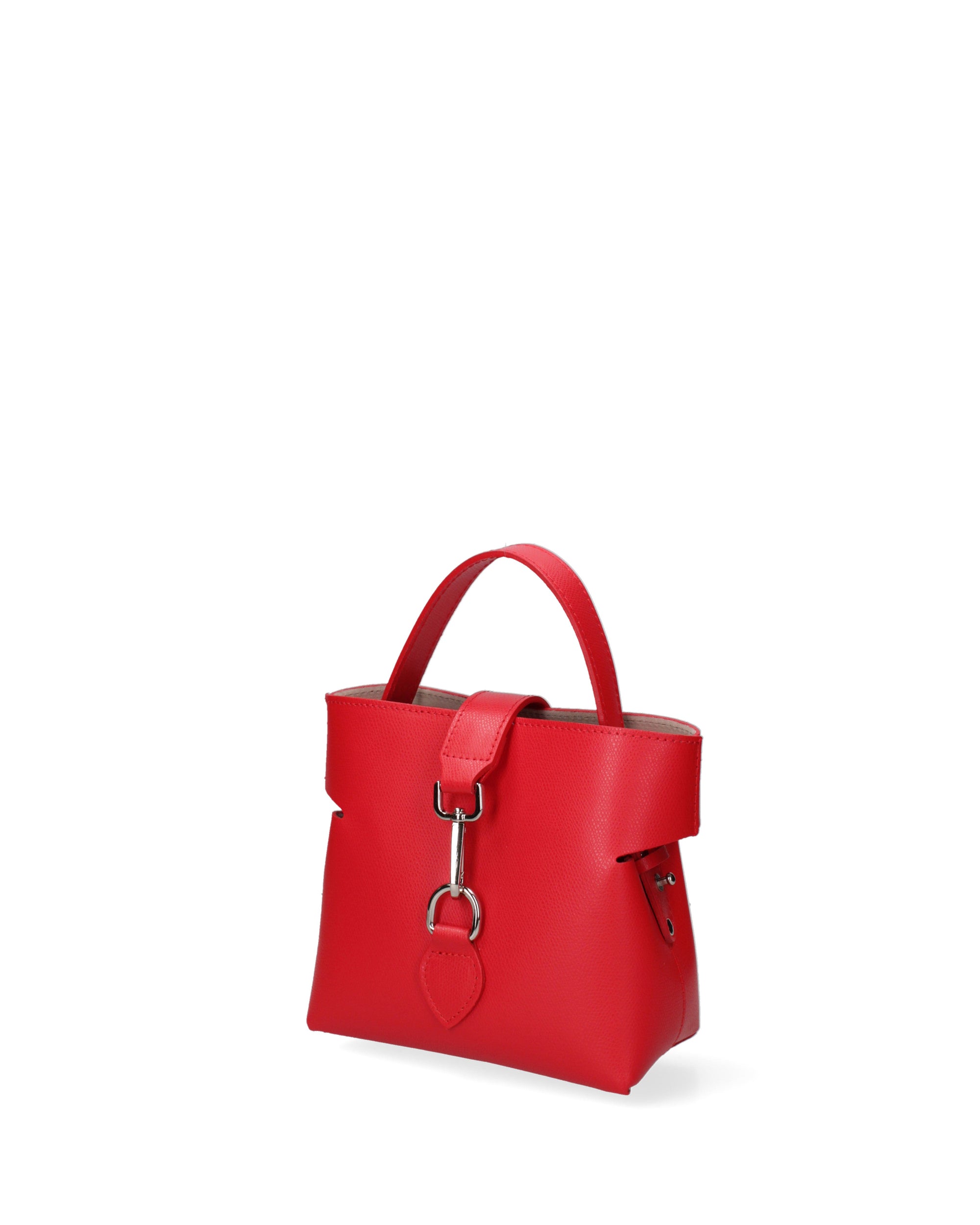 Modena Borsa a mano da donna Vera pelle 07380-PL58 ROSSO FUOCO Chiara Ferretti