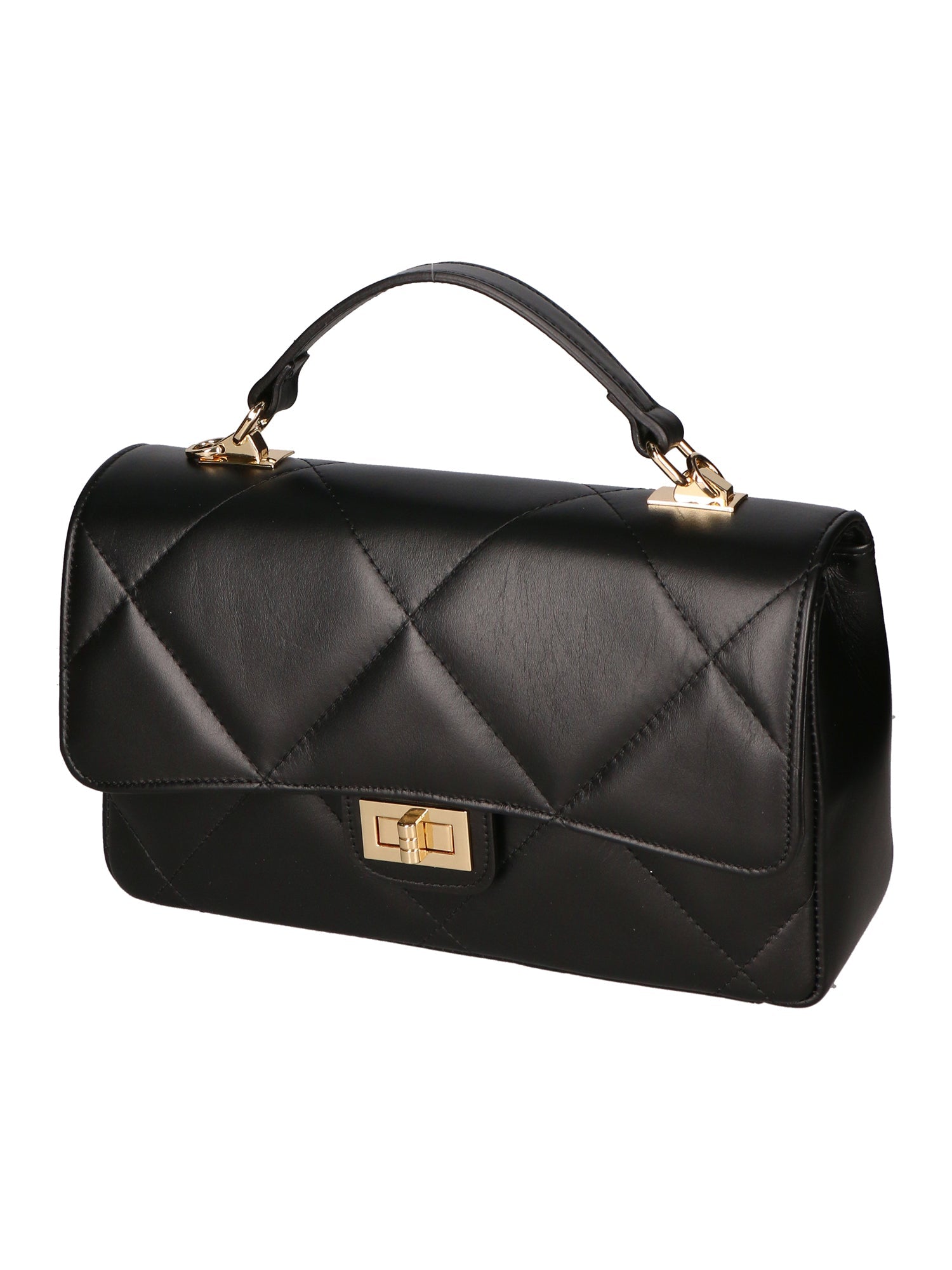 Vita Borsa a spalla da donna Vera pelle 06879-S28 NERO Chiara Ferretti