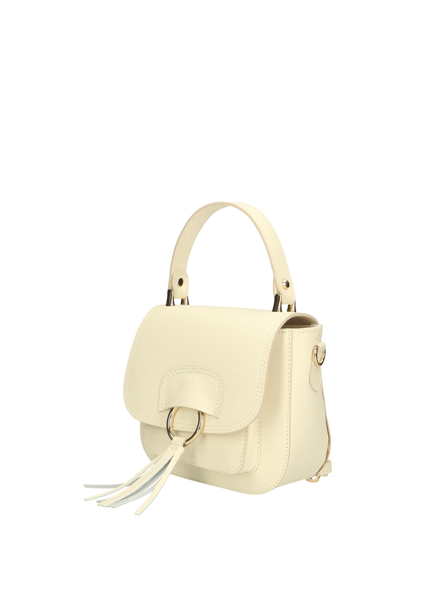 Ravenna Borsa a mano da donna Vera pelle 1524-BEIGE Chiara Ferretti