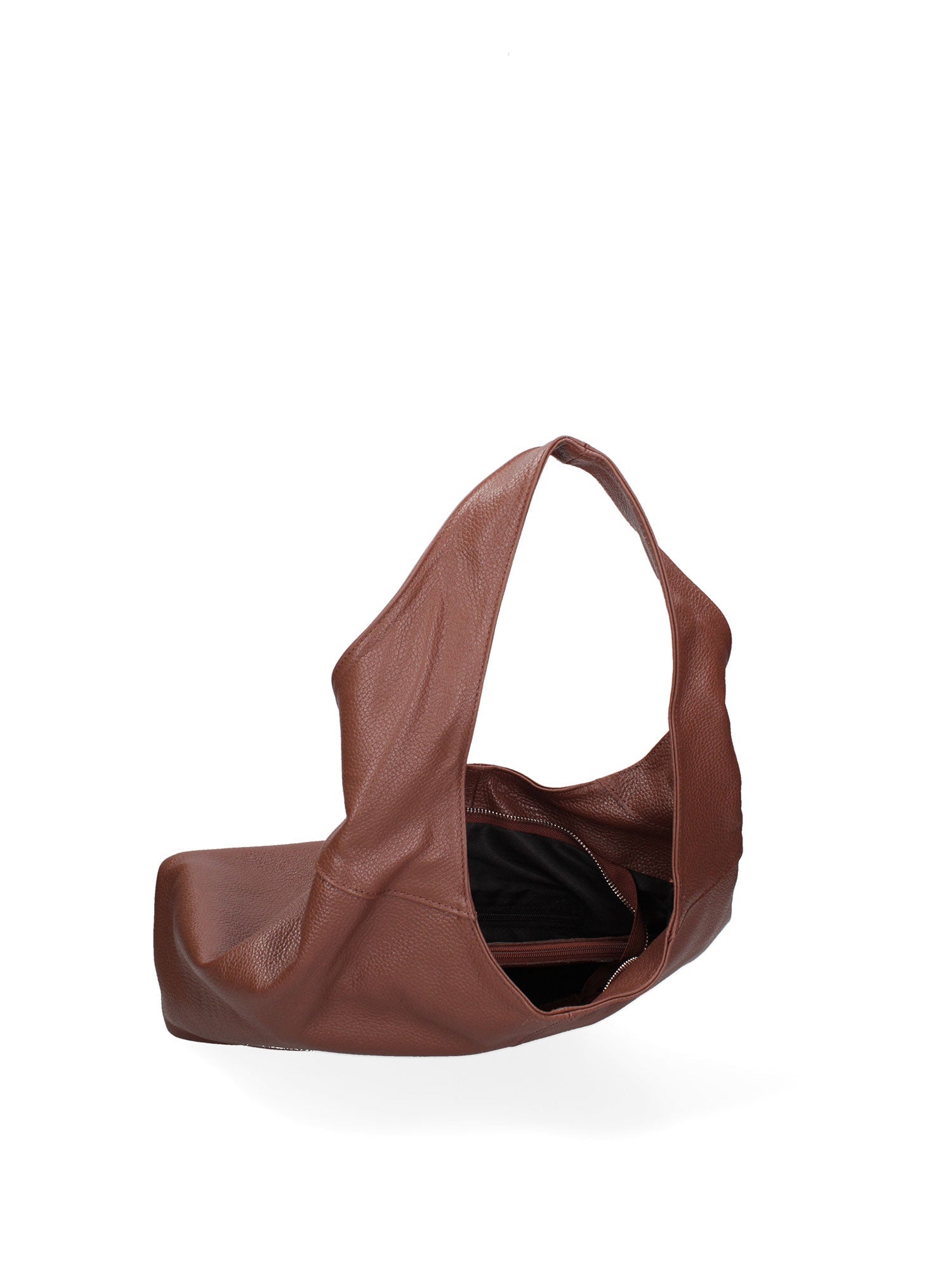 Aria Borsa a mano da donna 100% pelle 07029-D21 BRUCIATO Chiara Ferretti
