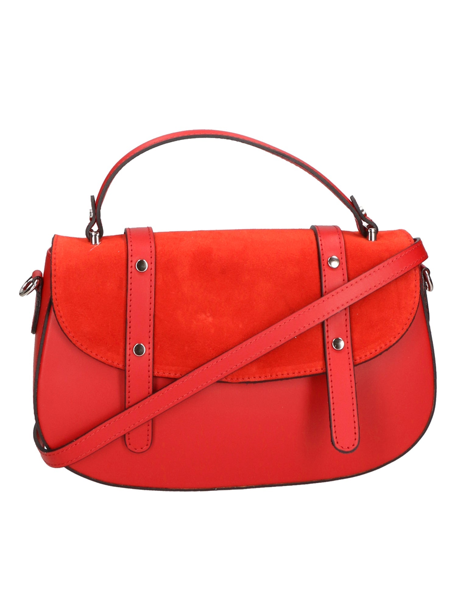 Genziana Borsa a mano da donna Vera pelle 05993-L214 ROSSO+17 ROSSO Chiara Ferretti