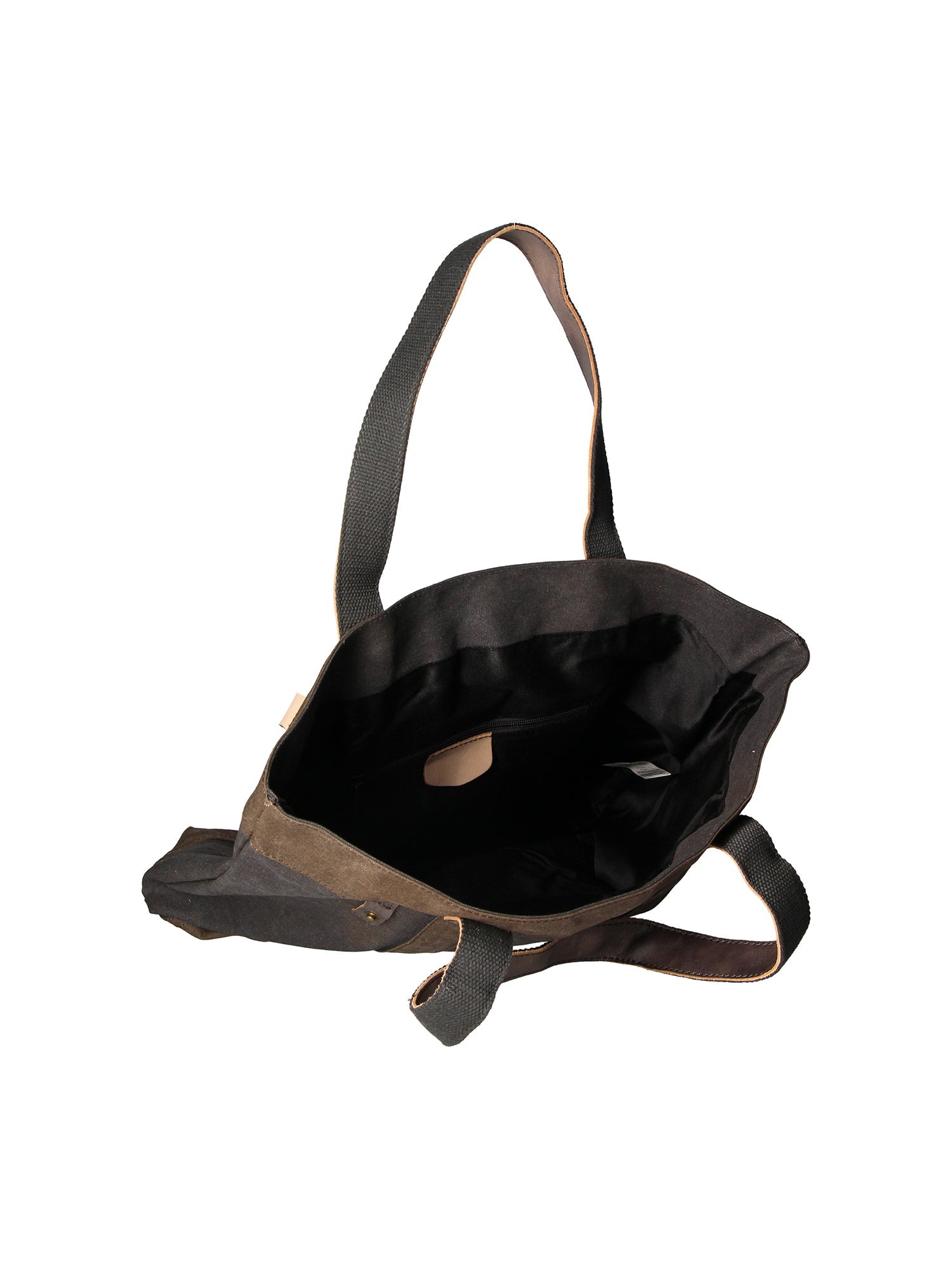 Maura Borsa a mano unisex Canvas e pelle ZG3012-NERO BLACK Chiara Ferretti