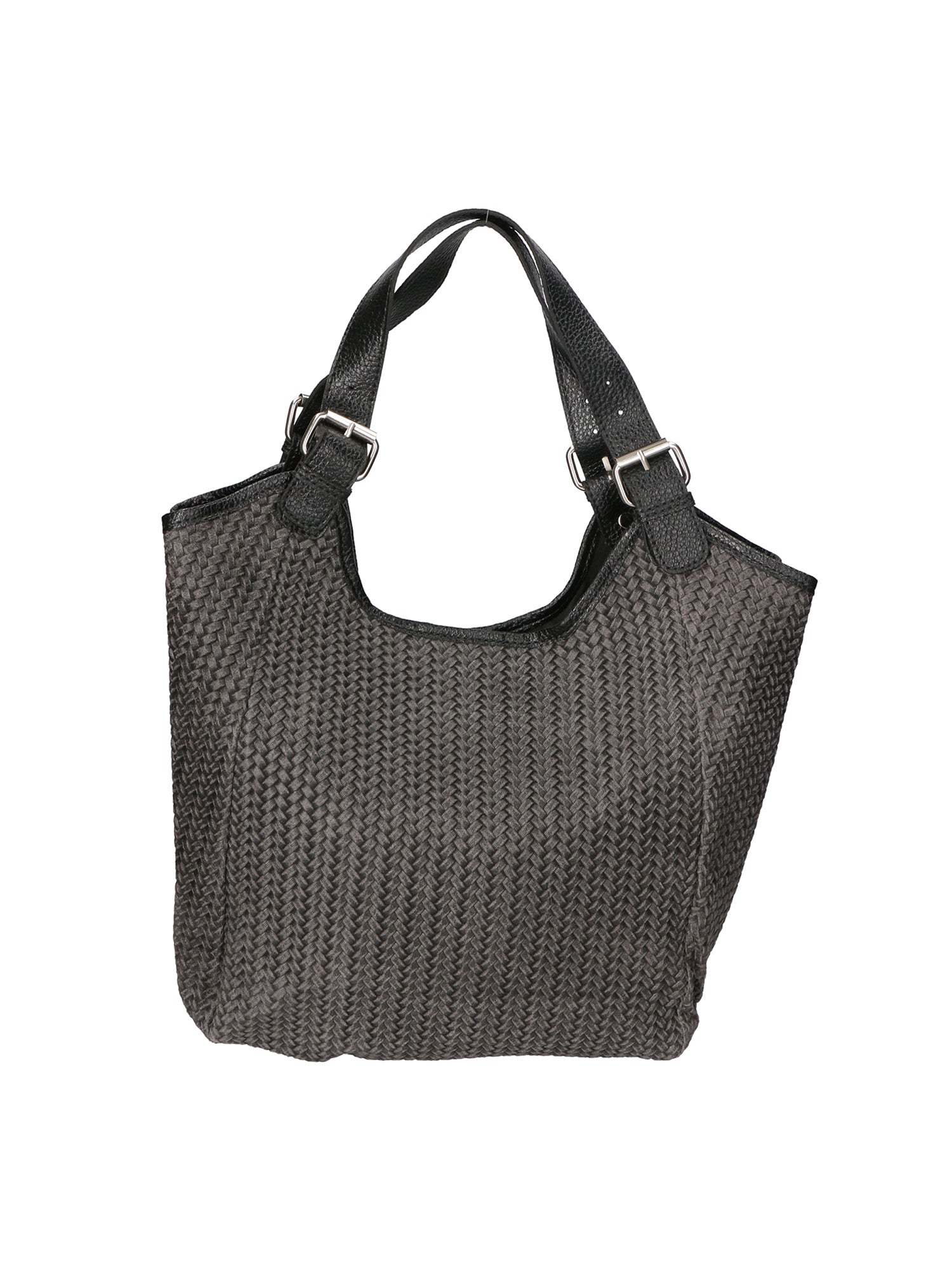 Elettra Borsa a mano da donna Vera pelle 80050-GRIGIO Chiara Ferretti