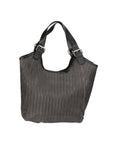 Elettra Borsa a mano da donna Vera pelle 80050-GRIGIO Chiara Ferretti