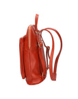 Vivenzia Damenrucksack aus echtem Leder, hergestellt in Italien, 23 x 29 x 6,5 cm