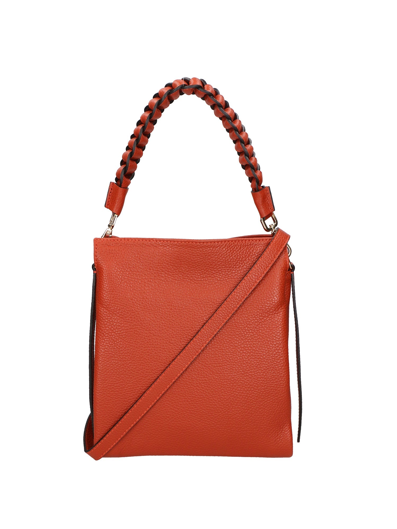 Vilma Borsa a mano da donna Vera Pelle 06874-D61 MATTONE(HP) Chiara Ferretti