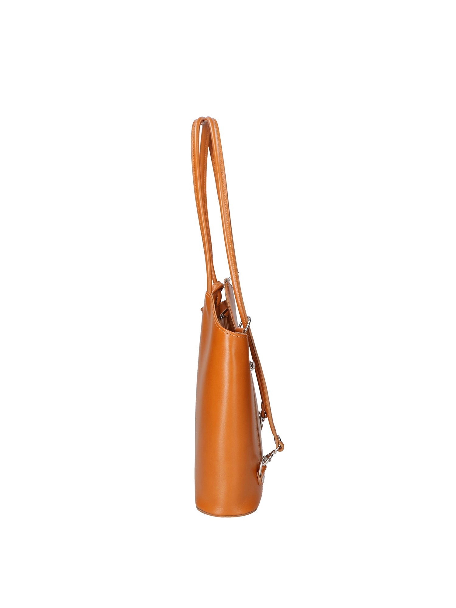 Fabiola Borsa a spalla da donna 100% pelle 9039-CUOIO COGNAC Chiara Ferretti