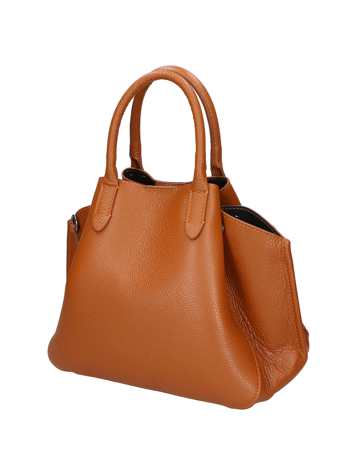 Vincenza Borsa a mano da donna Vera pelle 06898-D17 CUOIO Chiara Ferretti