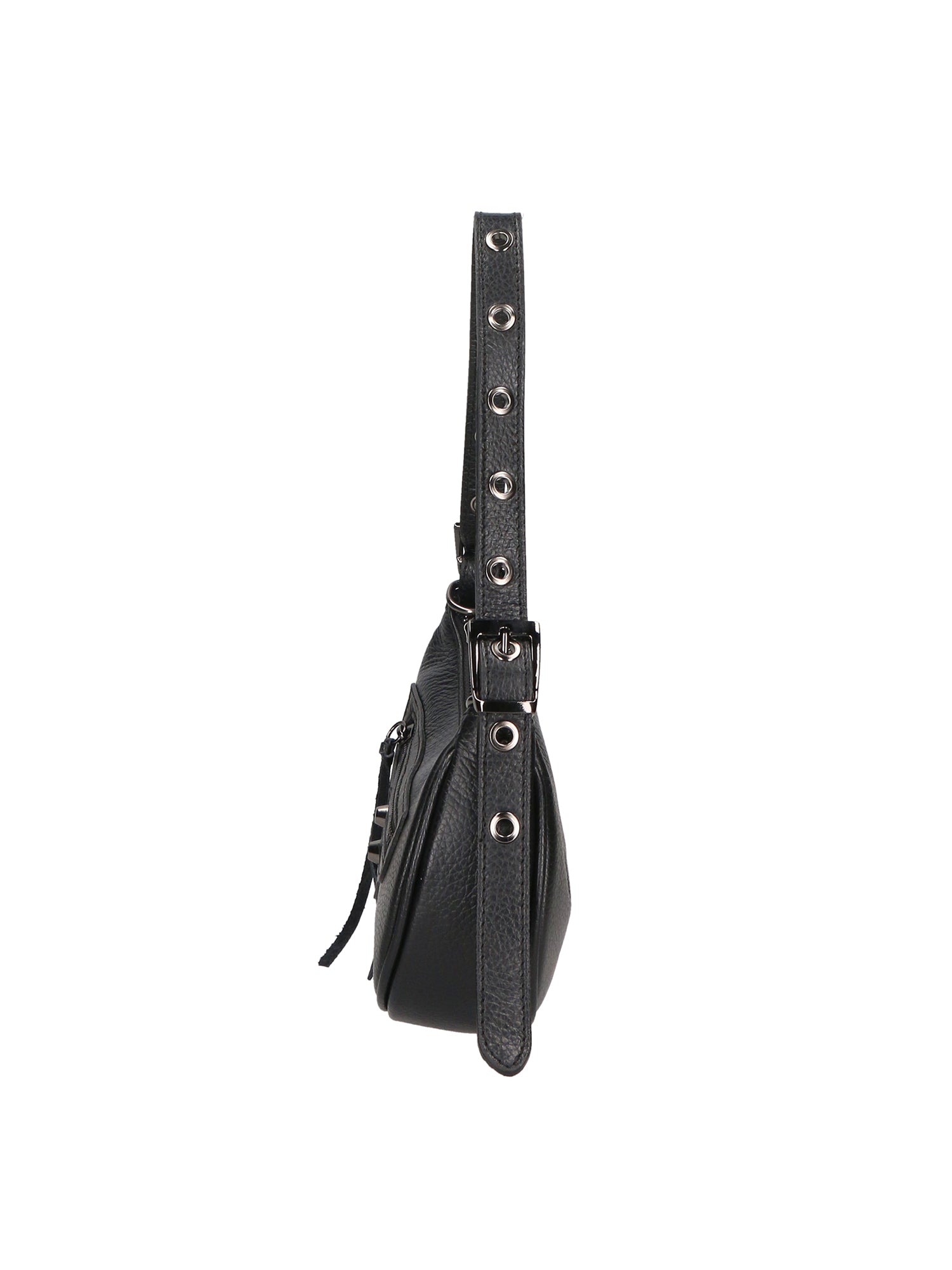 Galatea Borsa a spalla da donna Vera pelle 05708-D28 NERO BLACK Chiara Ferretti