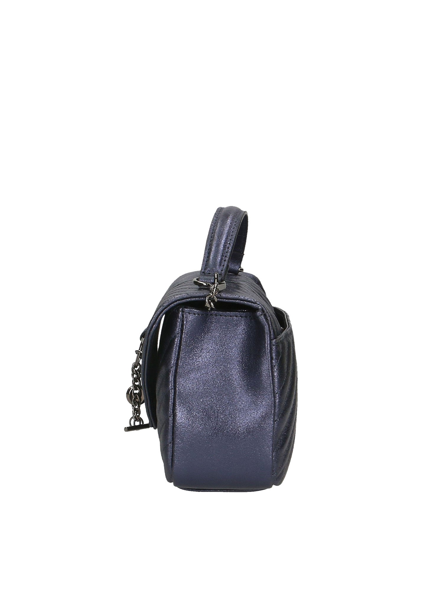 Volterra Borsa a tracolla da donna Vera Pelle 1626-BLU Chiara Ferretti