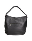 Gaia Borsa a spalla da donna Vera pelle 05897-C28 NERO Chiara Ferretti