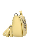 Borsa a tracolla da donna In Vera pelle Made in Italy 20x17x7 cm
