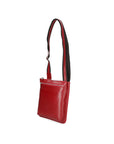 Flaviana Borsa a tracolla unisex Vera pelle 9117-ROSSO RED Chiara Ferretti