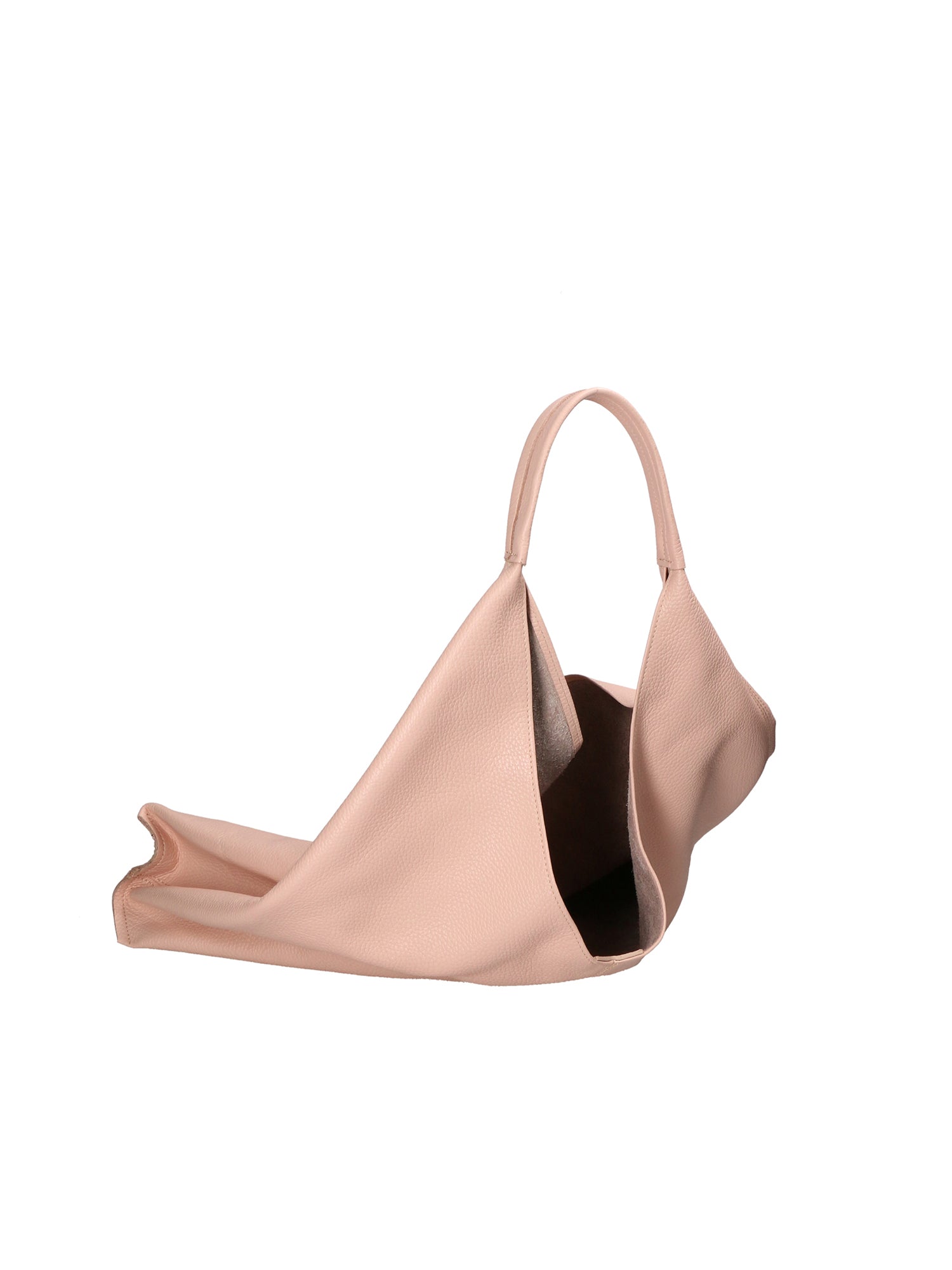 Ginger Damen-Schultertasche aus echtem Leder, hergestellt in Italien, 25 x 14 x 13 cm