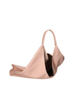 Ginger Damen-Schultertasche aus echtem Leder, hergestellt in Italien, 25 x 14 x 13 cm