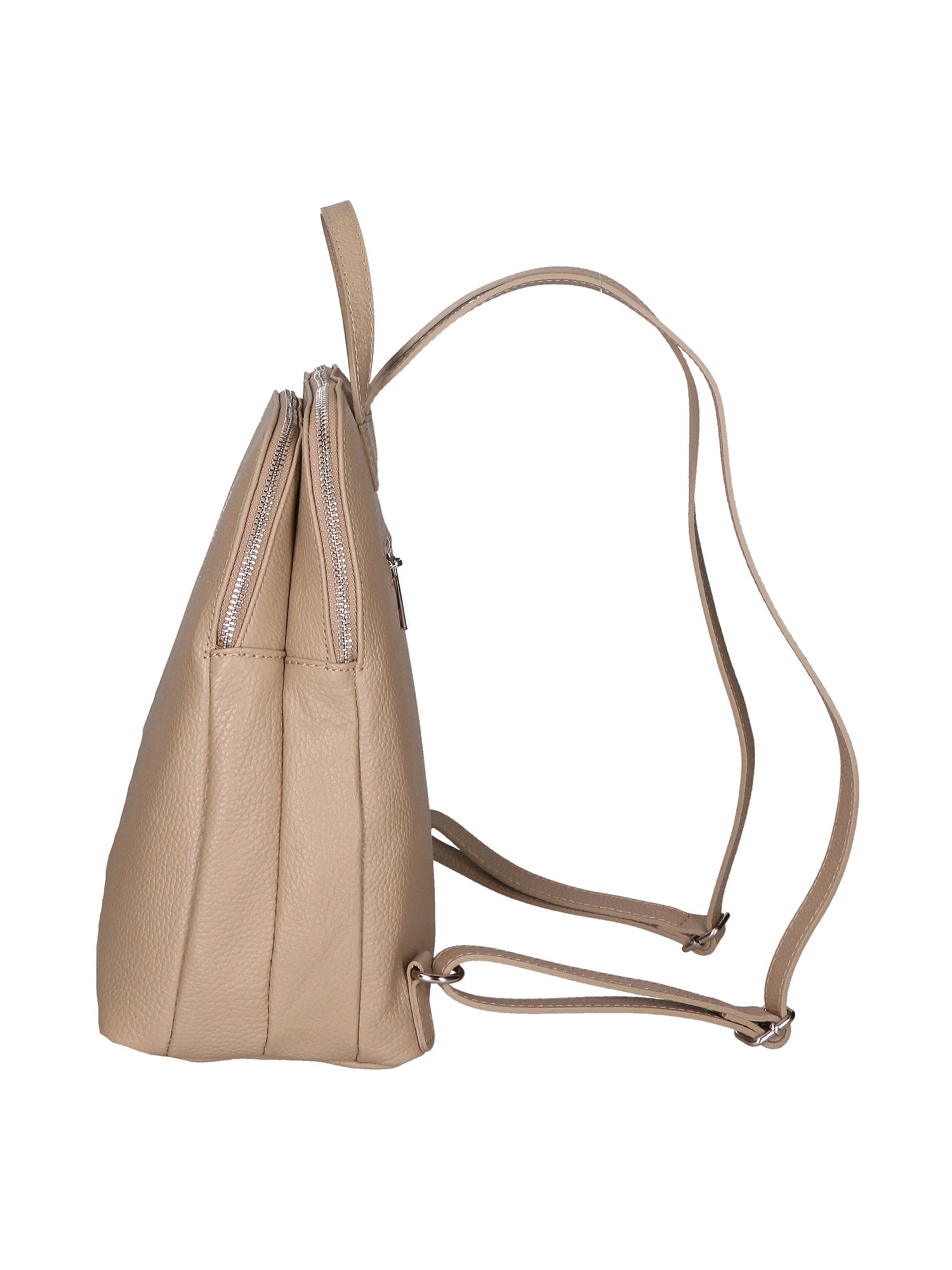 Glenda Borsa a mano da donna Vera pelle 05919-D05 CAPPUCCINO Chiara Ferretti