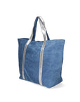 Doris Borsa Shopper da donna Vera Pelle 80035-BLUJEANS Chiara Ferretti