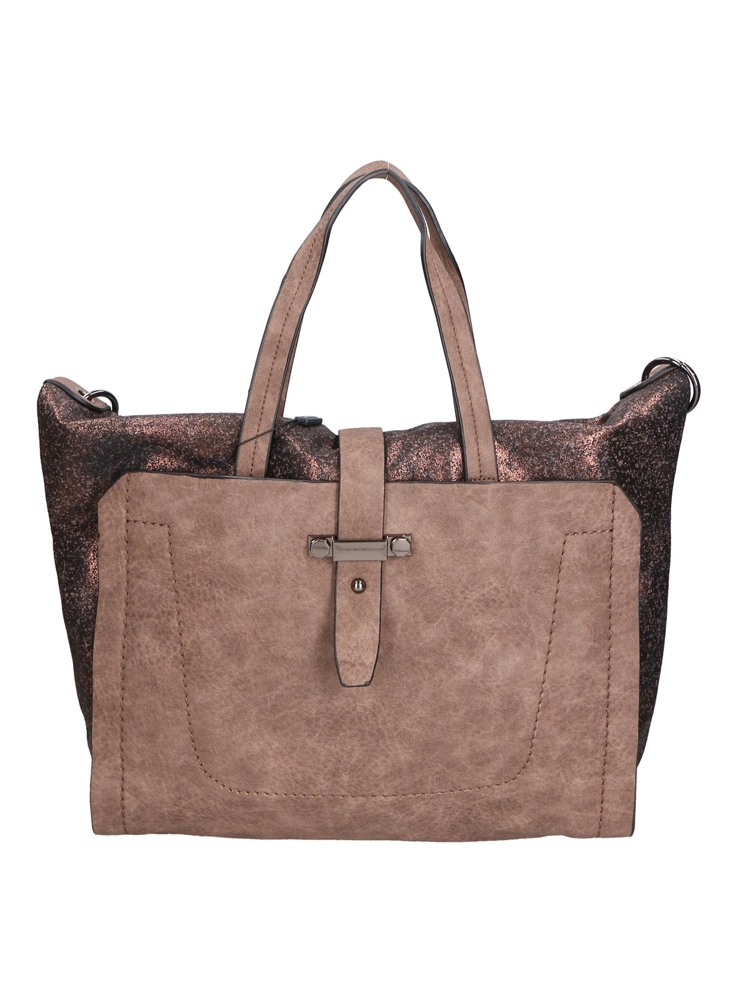 Rosella Borsa a mano da donna Ecopelle LK0245-FANGO Chiara Ferretti