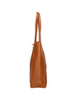 Valentina Damenhandtasche aus echtem Leder, hergestellt in Italien, 37 x 40 x 12,5 cm