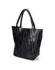 Althea Borsa a mano da donna Vera pelle 5190-012 BLU JEANS Chiara Ferretti