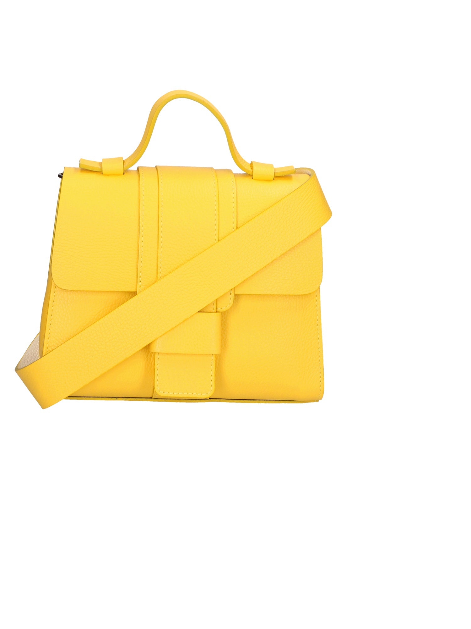 Gina Borsa a mano da donna Vera pelle 05926-D504 YELLOW+D537 CREMINO Chiara Ferretti