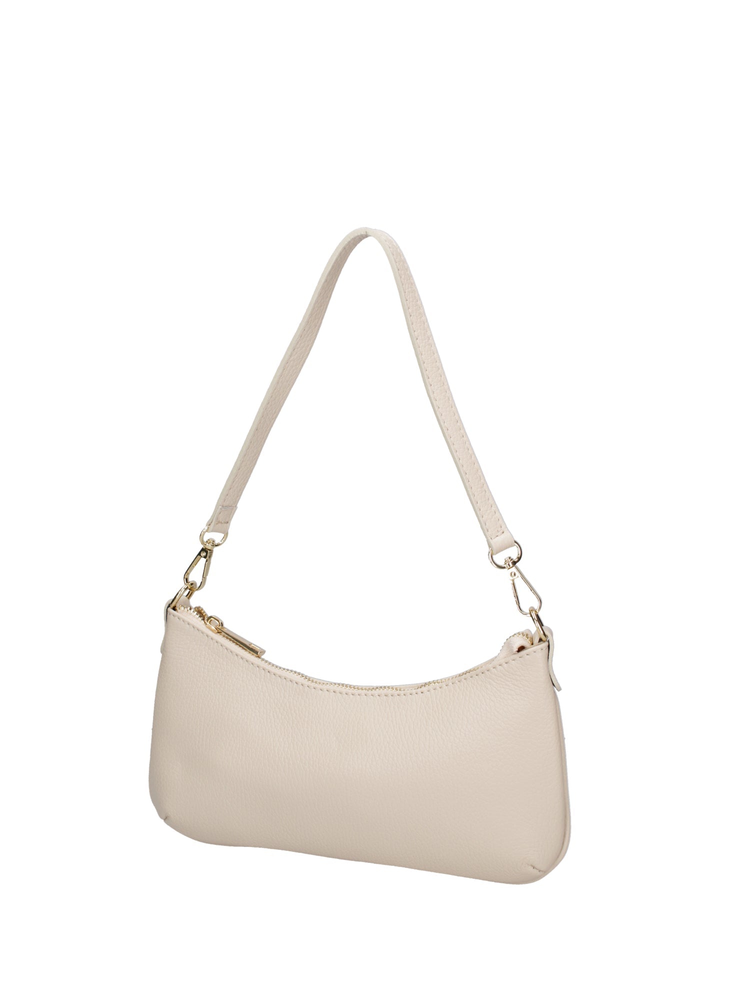 Borsa a spalla da donna In Vera pelle Made in Italy 27x14x3 cm