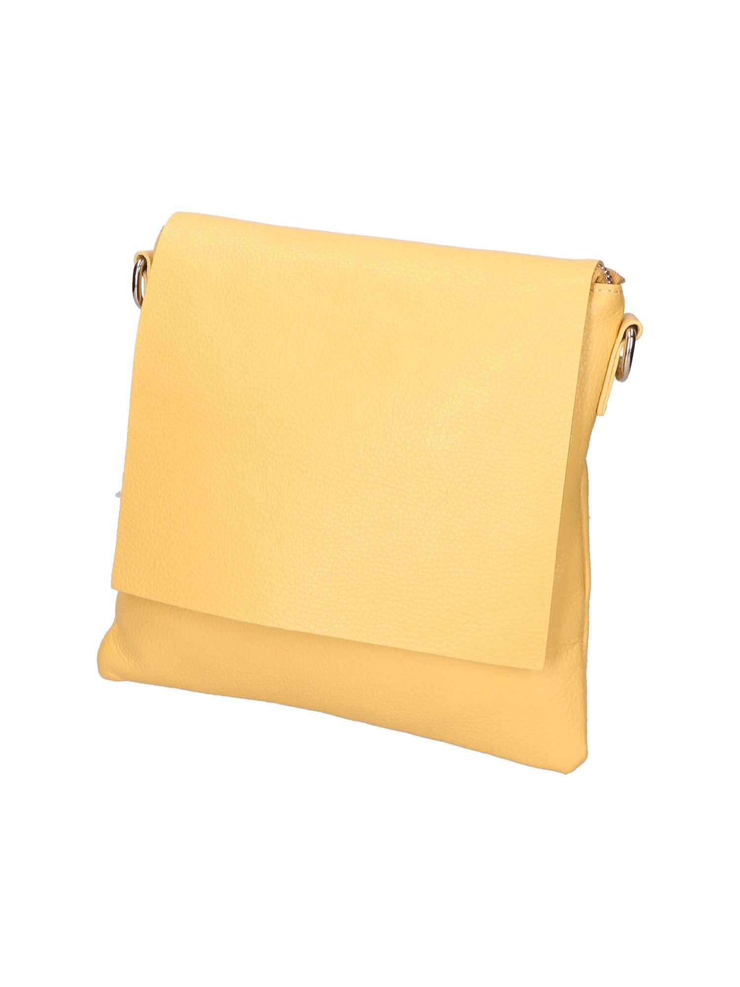 Borsa a Tracolla da Donna Gemma in Vera Pelle Made in Italy 25,5x23,5x1 cm