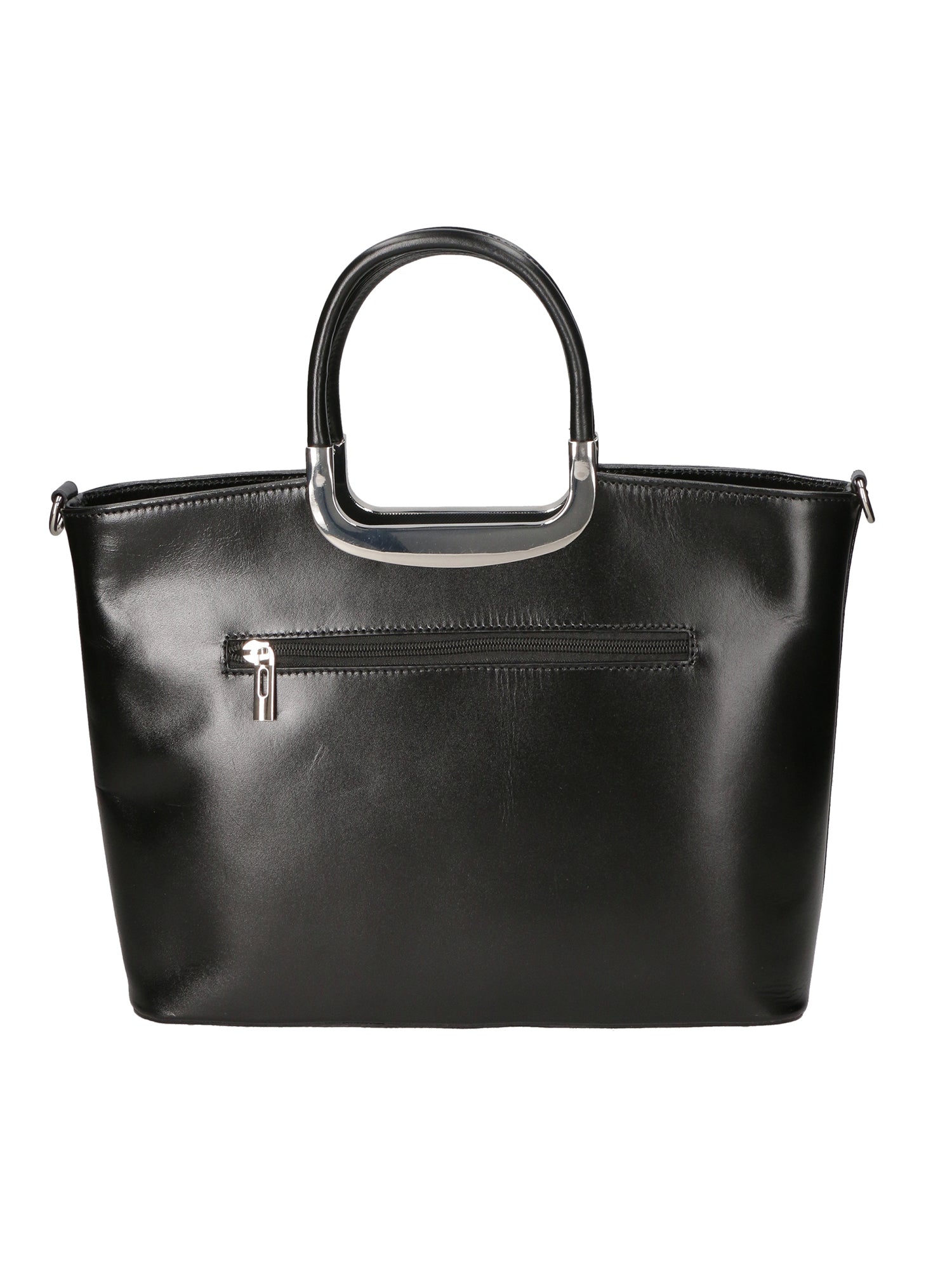 Francesca Borsa a mano da donna 100% pelle 9133-NERO BLACK Chiara Ferretti