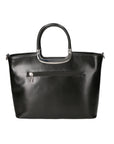 Francesca Borsa a mano da donna 100% pelle 9133-NERO BLACK Chiara Ferretti