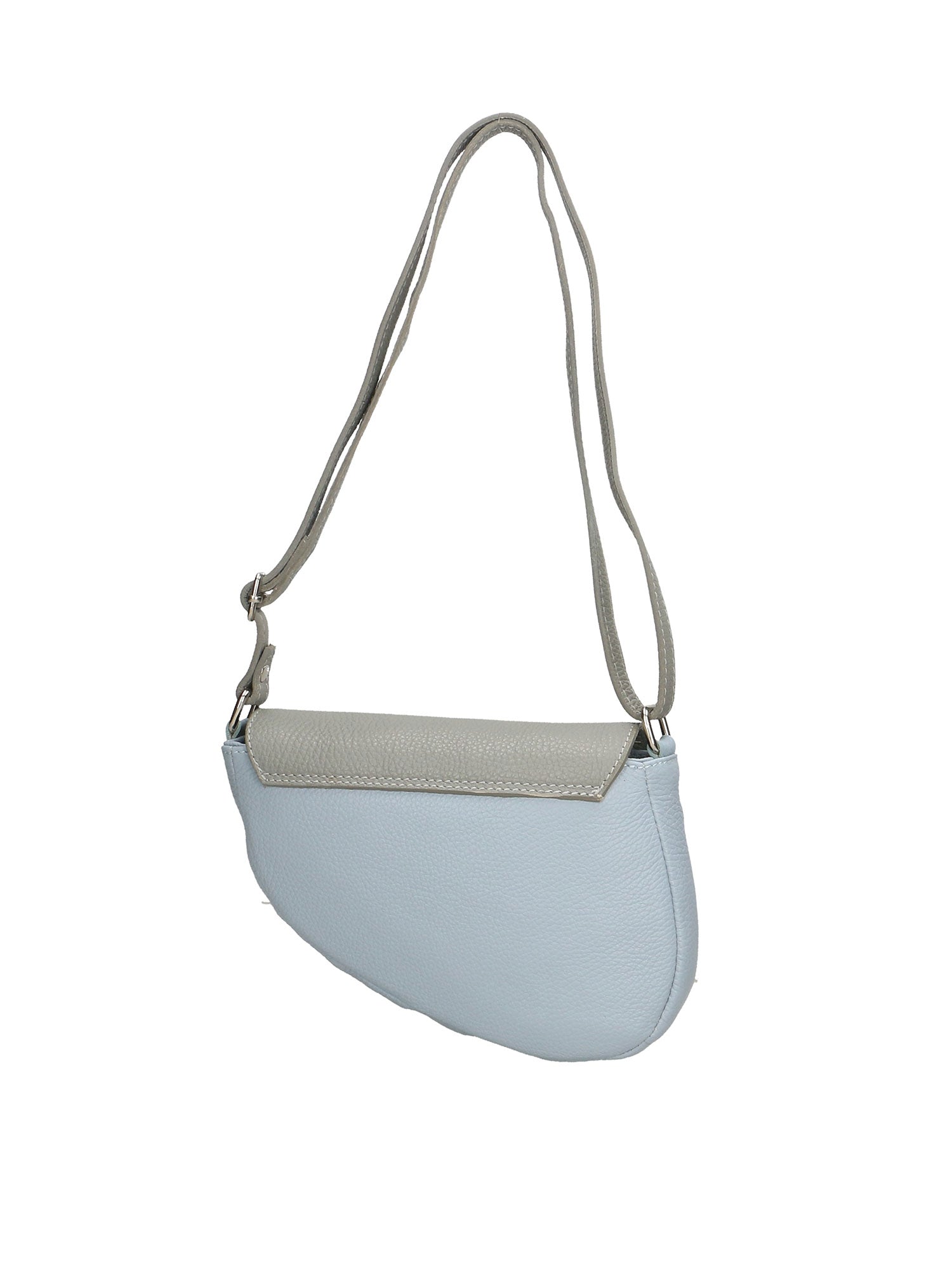 Sylvana Borsa a tracolla da donna Vera pelle 193034-GRIGIO+CIELO Chiara Ferretti