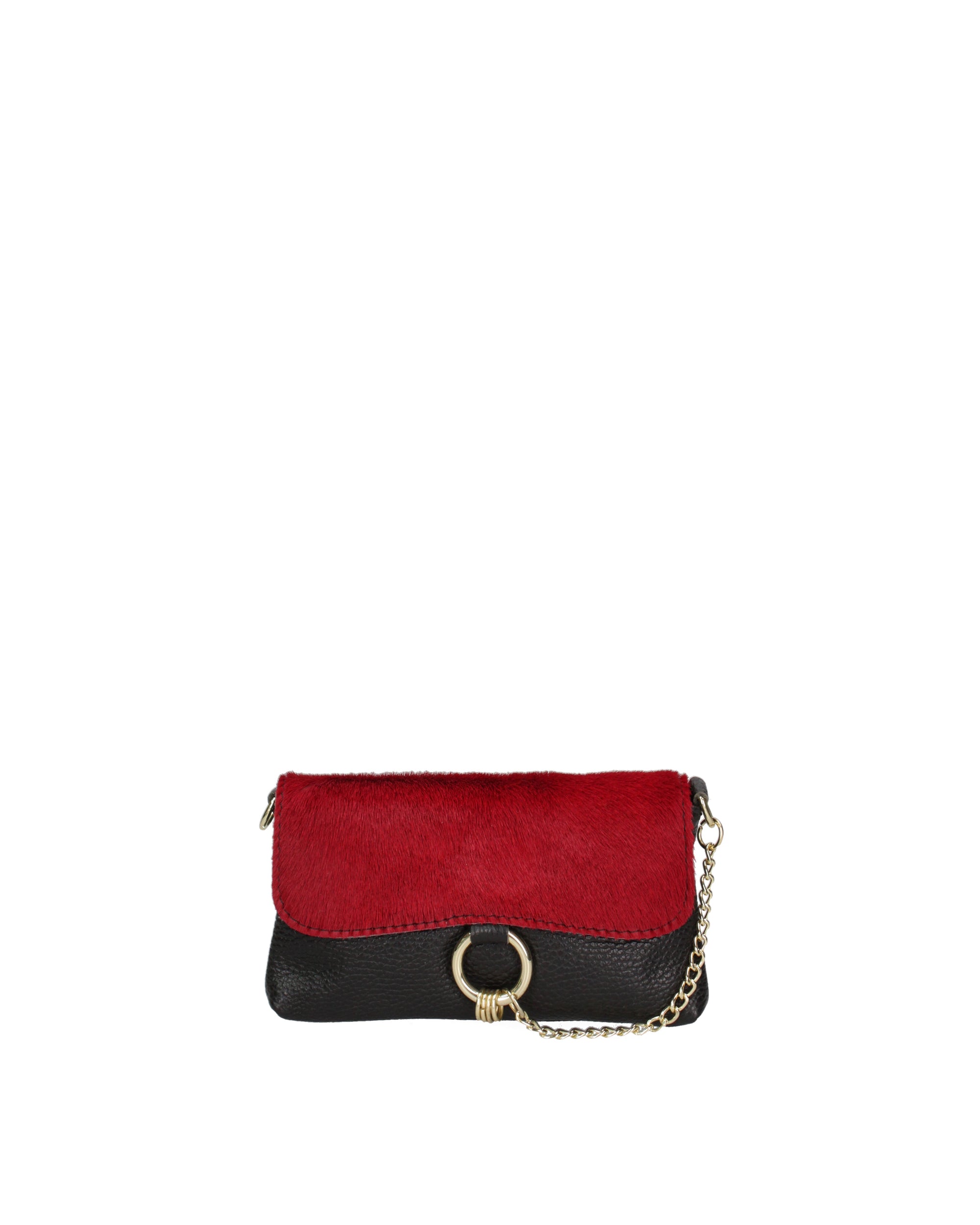 Safira Borsa a mano da donna Vera pelle 04760-ROSSO Chiara Ferretti