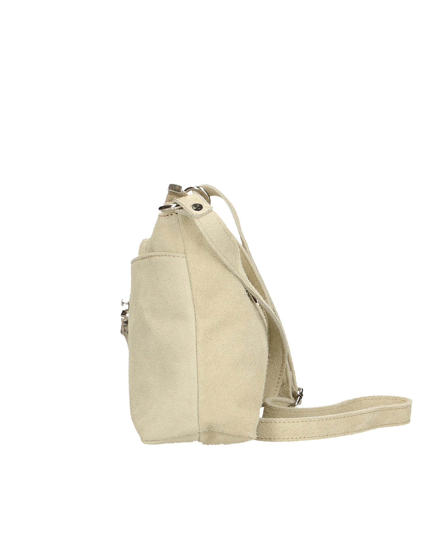 Embera Elite Borsa a tracolla donna Vera pelle scamosciata 8650-BEIGE Chiara Ferretti