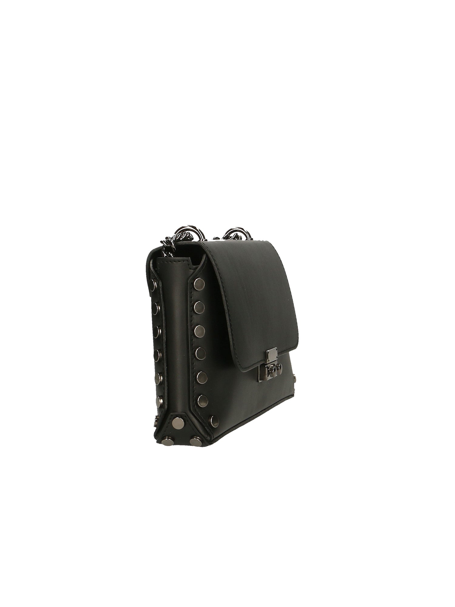 Vera pelle 8641-NERO Borsa a tracolla da donna Evanthe Pro Chiara Ferretti