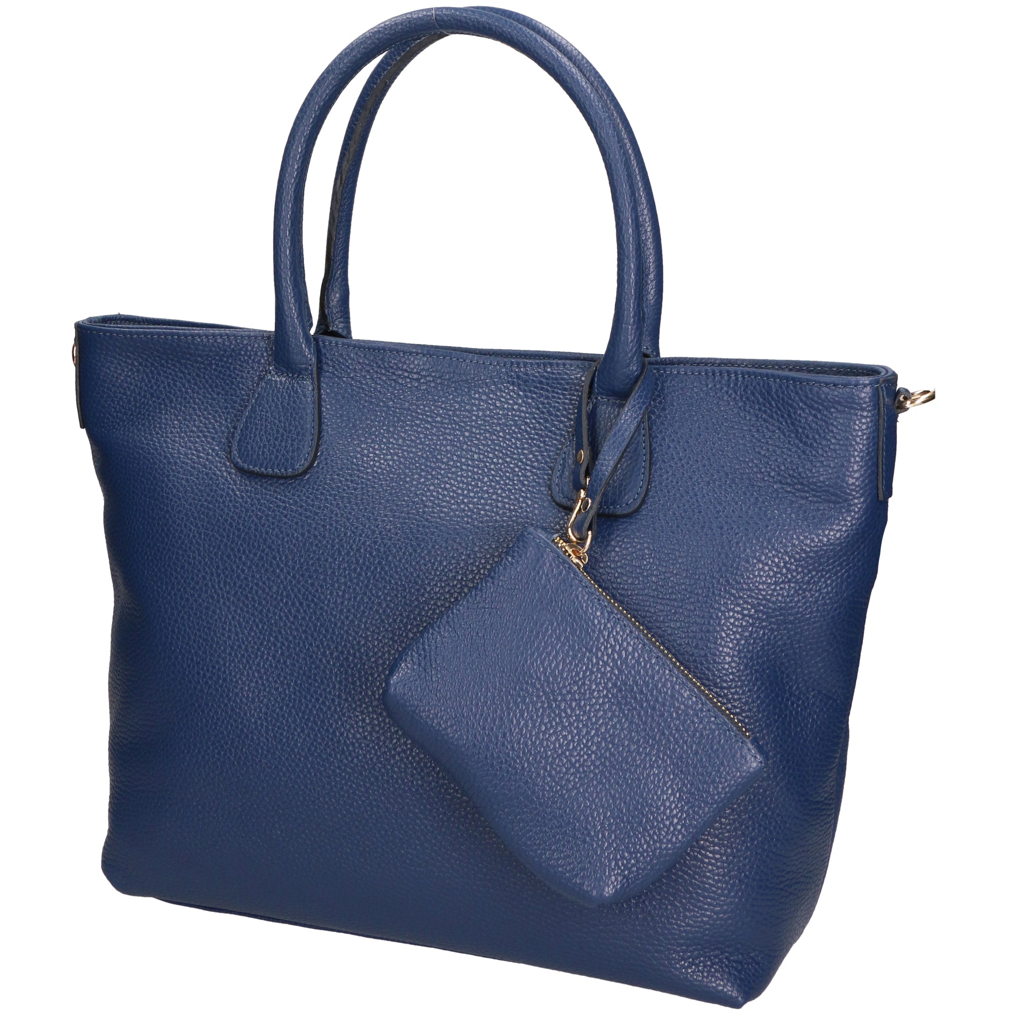 Sylvie Borsa a mano da donna 100% pelle 06520-D24 BLU JEANS Chiara Ferretti