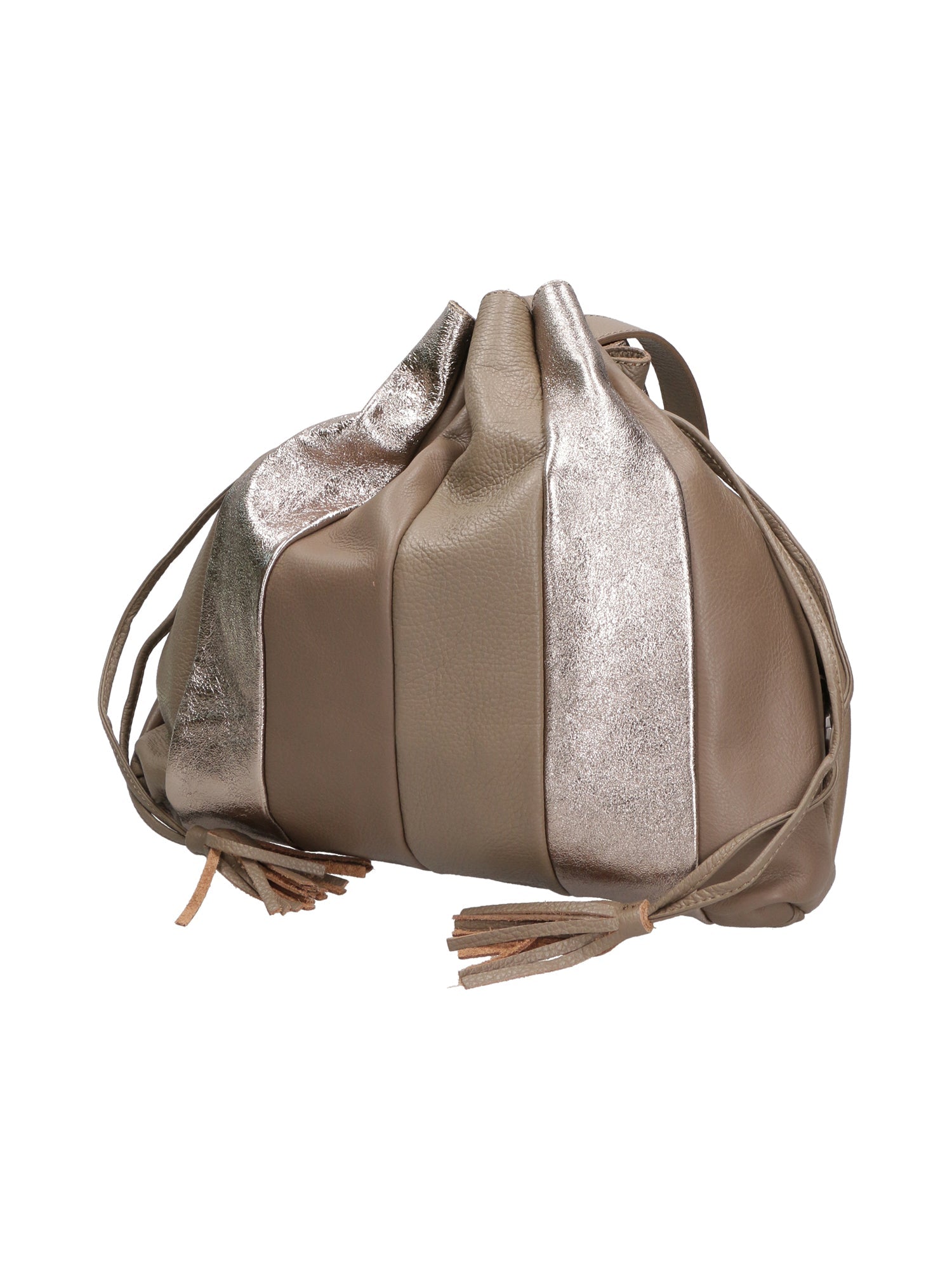 Nunzia Borsa a spalla da donna Vera pelle 576042-TAUPE Chiara Ferretti