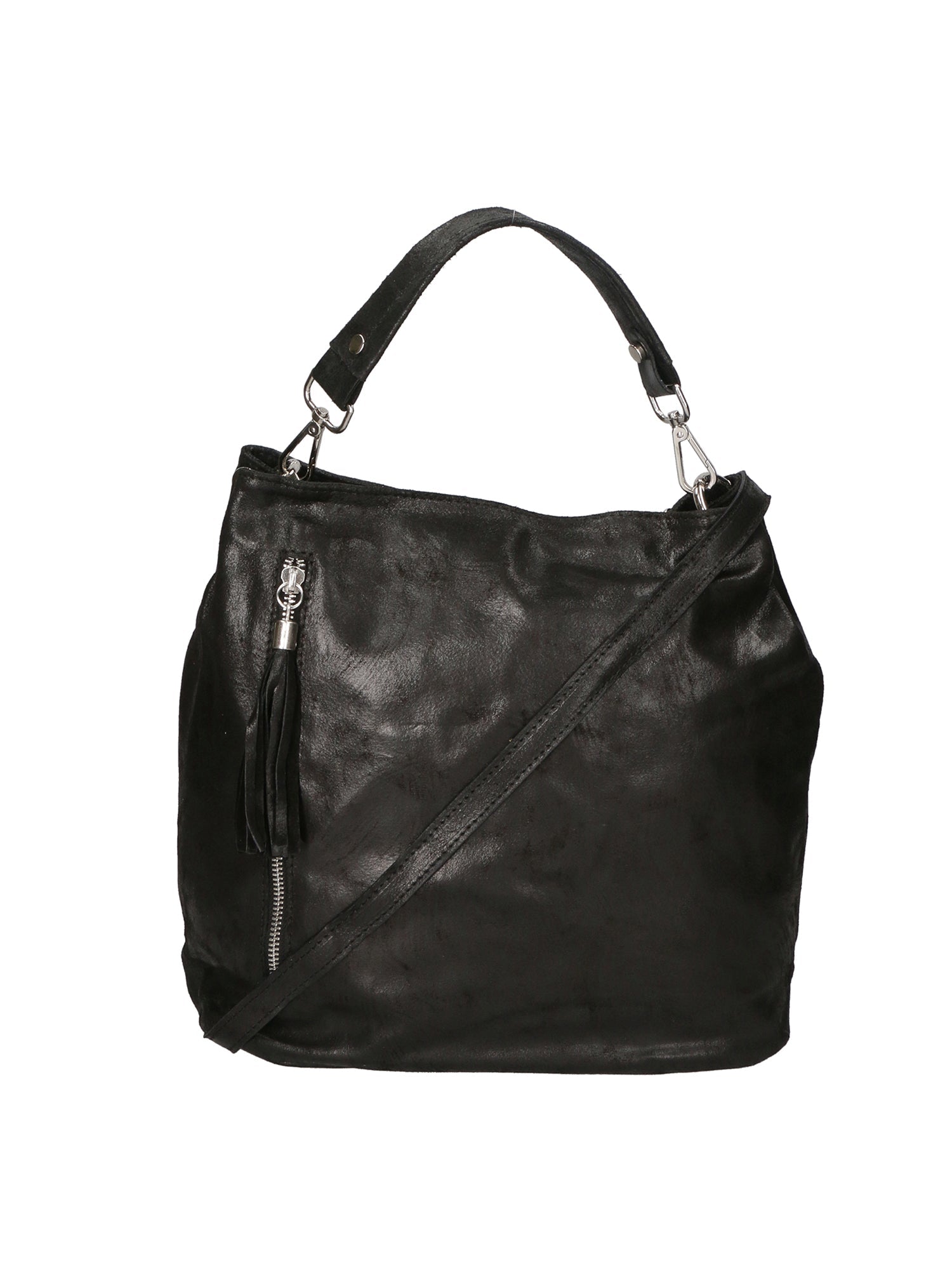 Elisabetta Borsa a mano da donna Vera pelle 80054-019 NERO Chiara Ferretti