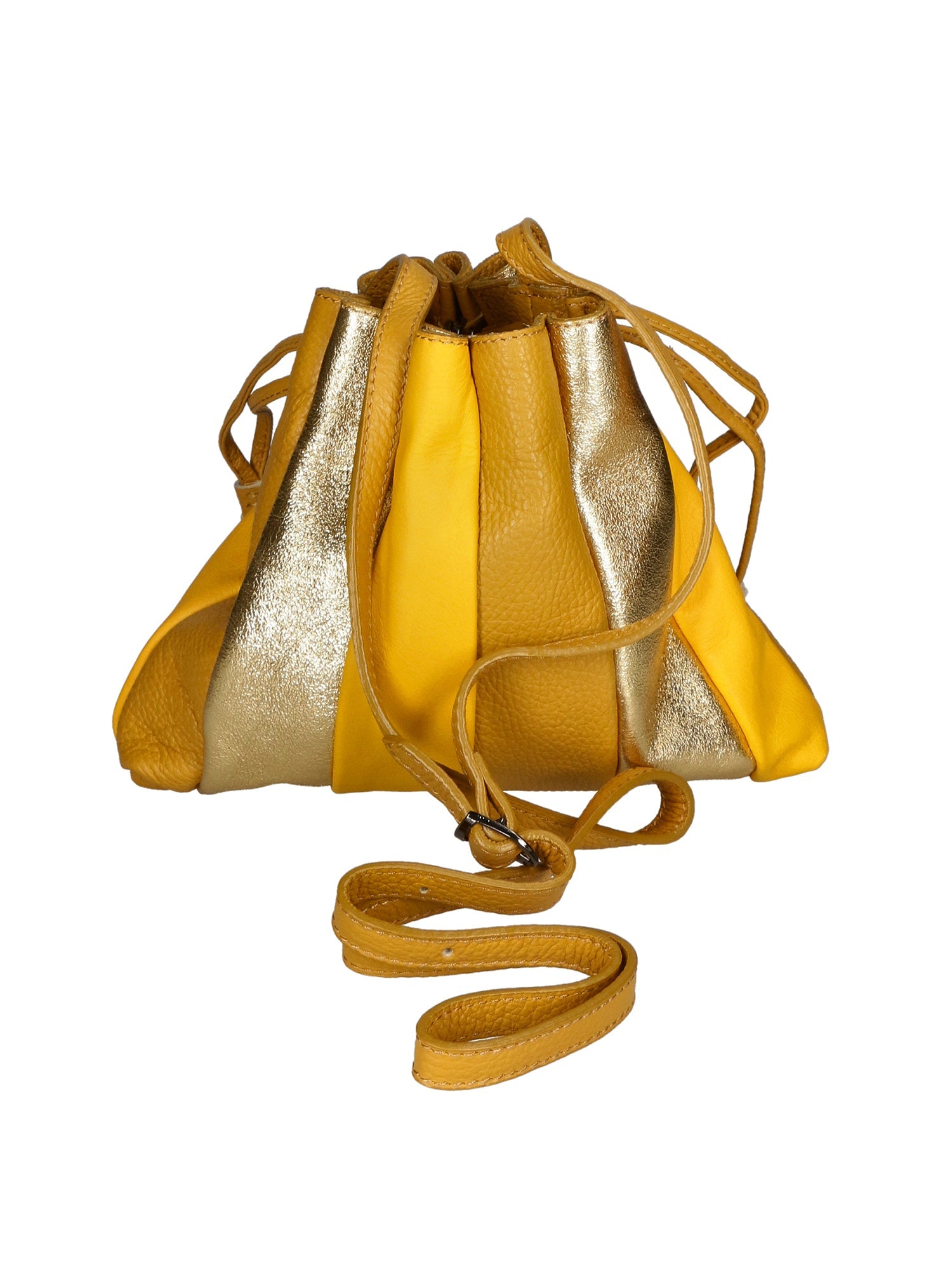 Elysia Borsa a spalla da donna Vera pelle 552043-SENAPE Chiara Ferretti