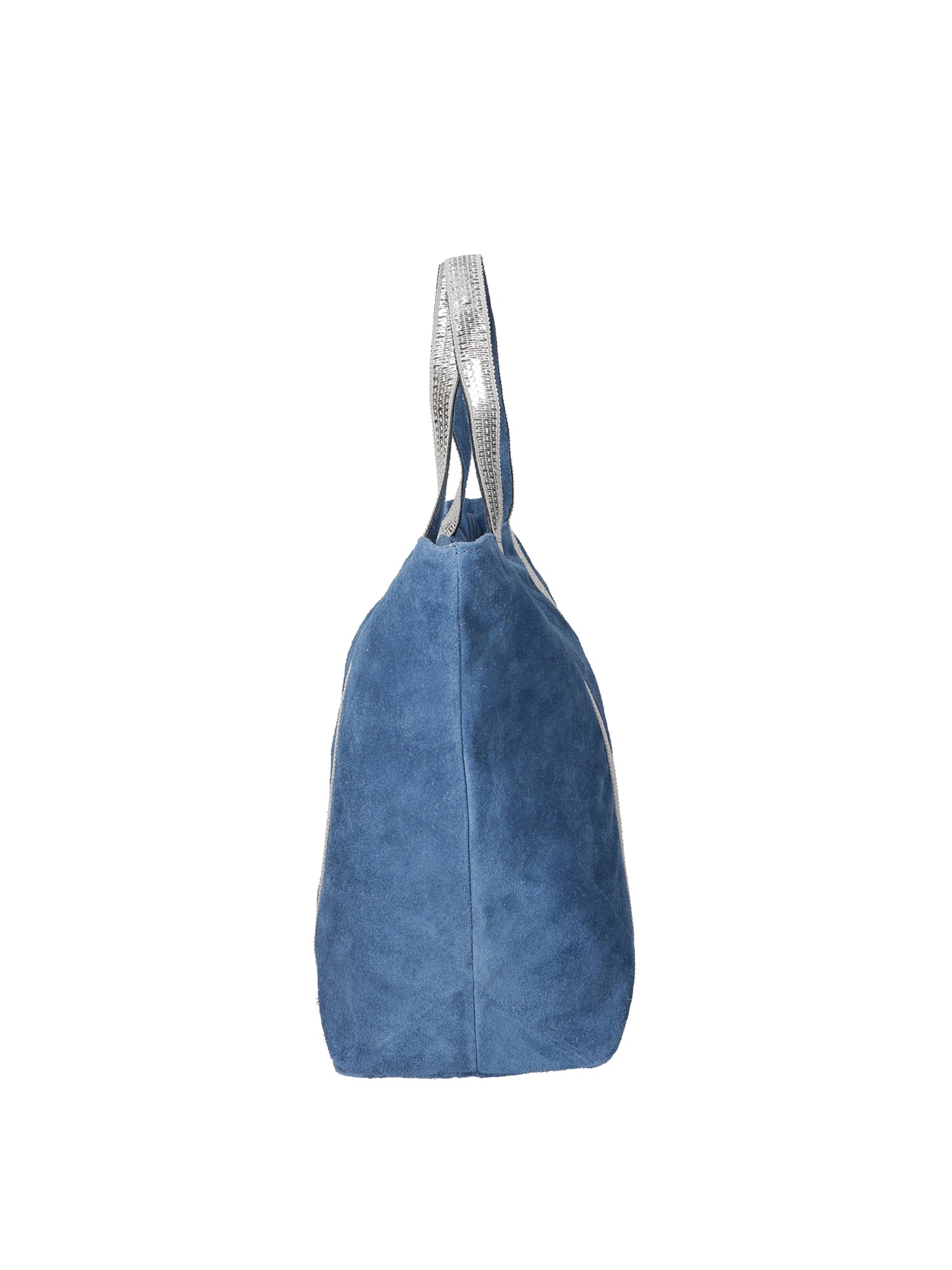 Doris Borsa Shopper da donna Vera Pelle 80035-BLUJEANS Chiara Ferretti