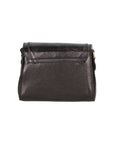 Faye Damen-Schultertasche aus echtem Leder, hergestellt in Italien, 18 x 13 x 5 cm