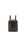 Zaino unisex in vera pelle Made in Italy 100% cotone 4057-NERO Alessia Firenze